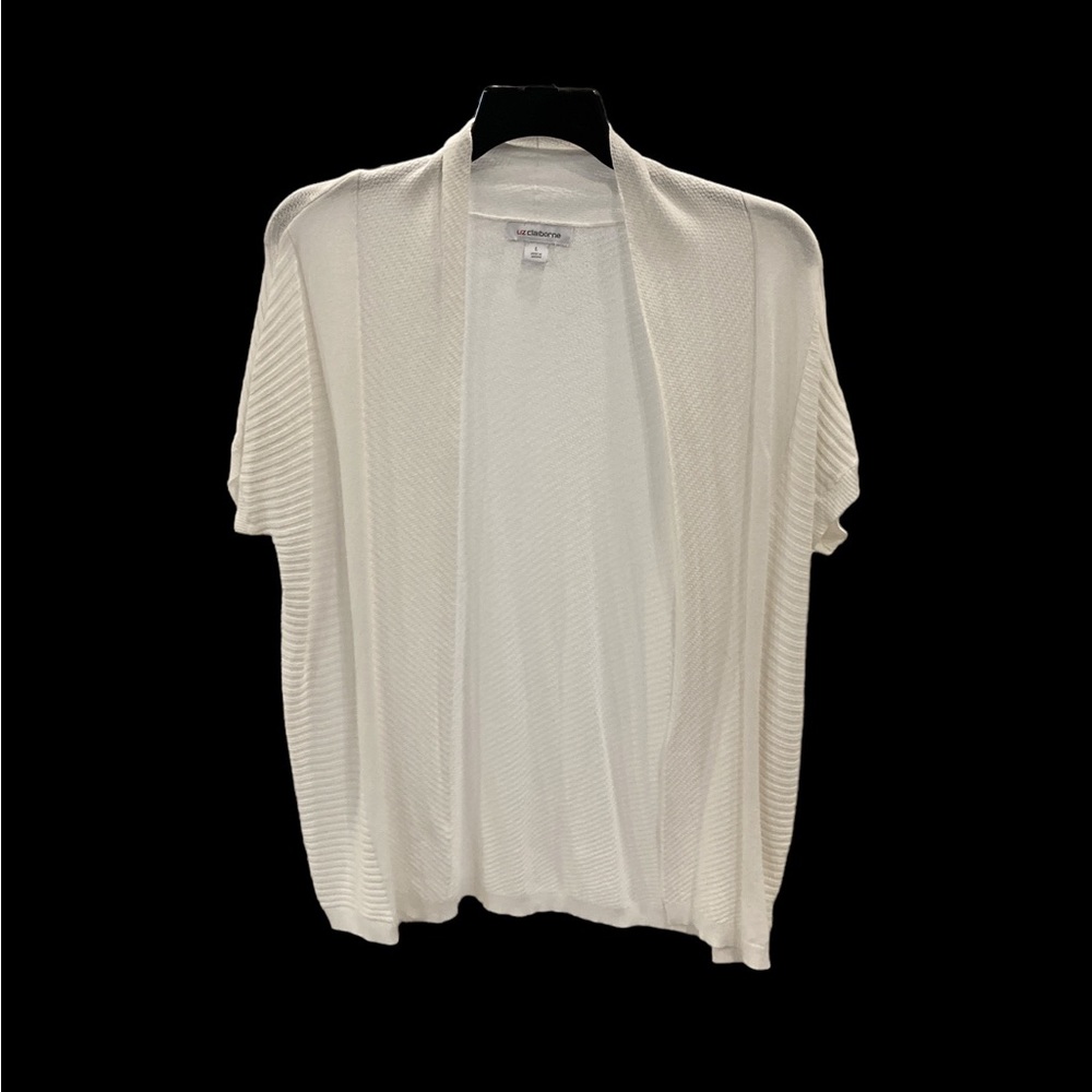 Liz Claiborne women’s white cardigan size Large
